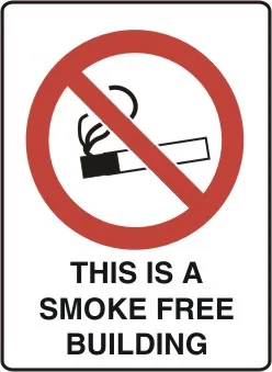 P 519 — PROHIBITION - THIS IS A SMOKE FREE BUILDING